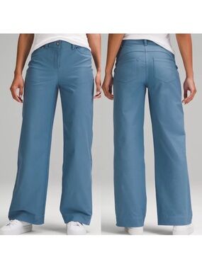 Lululemon City Sleek 5 Pocket High Rise Wide Leg